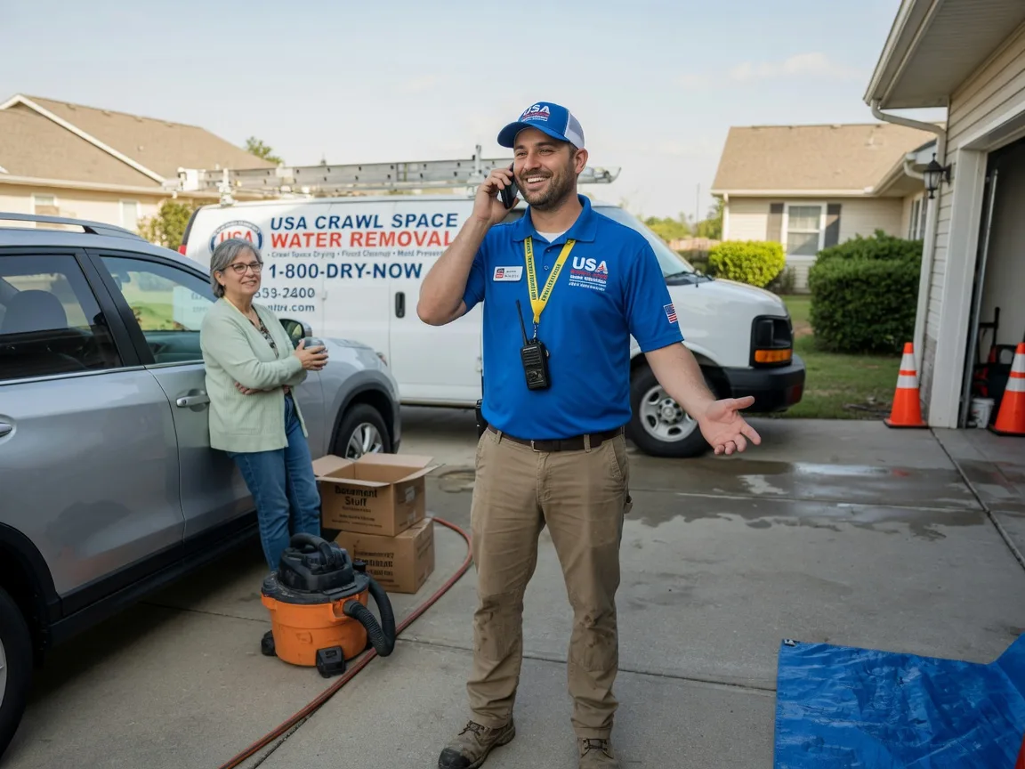 Crawl Space Water Removal Lohman, MO FAQs